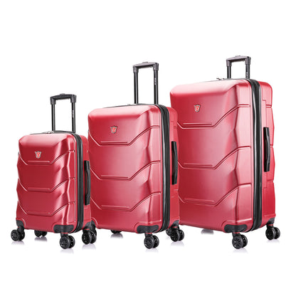 DUKAP Unisex Zonix Lightweight Hardside Spinner Luggage
