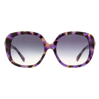 Coach C-Hinge Butterfly Sunglasses HC8292 50028G Black 56mm