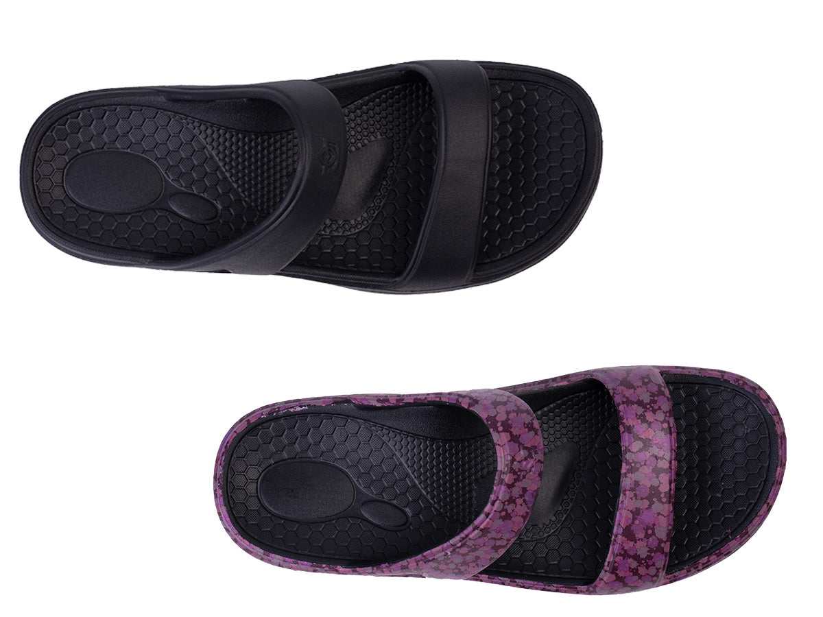 Fusion Slim Splash Sandals 2-Pack - Medium
