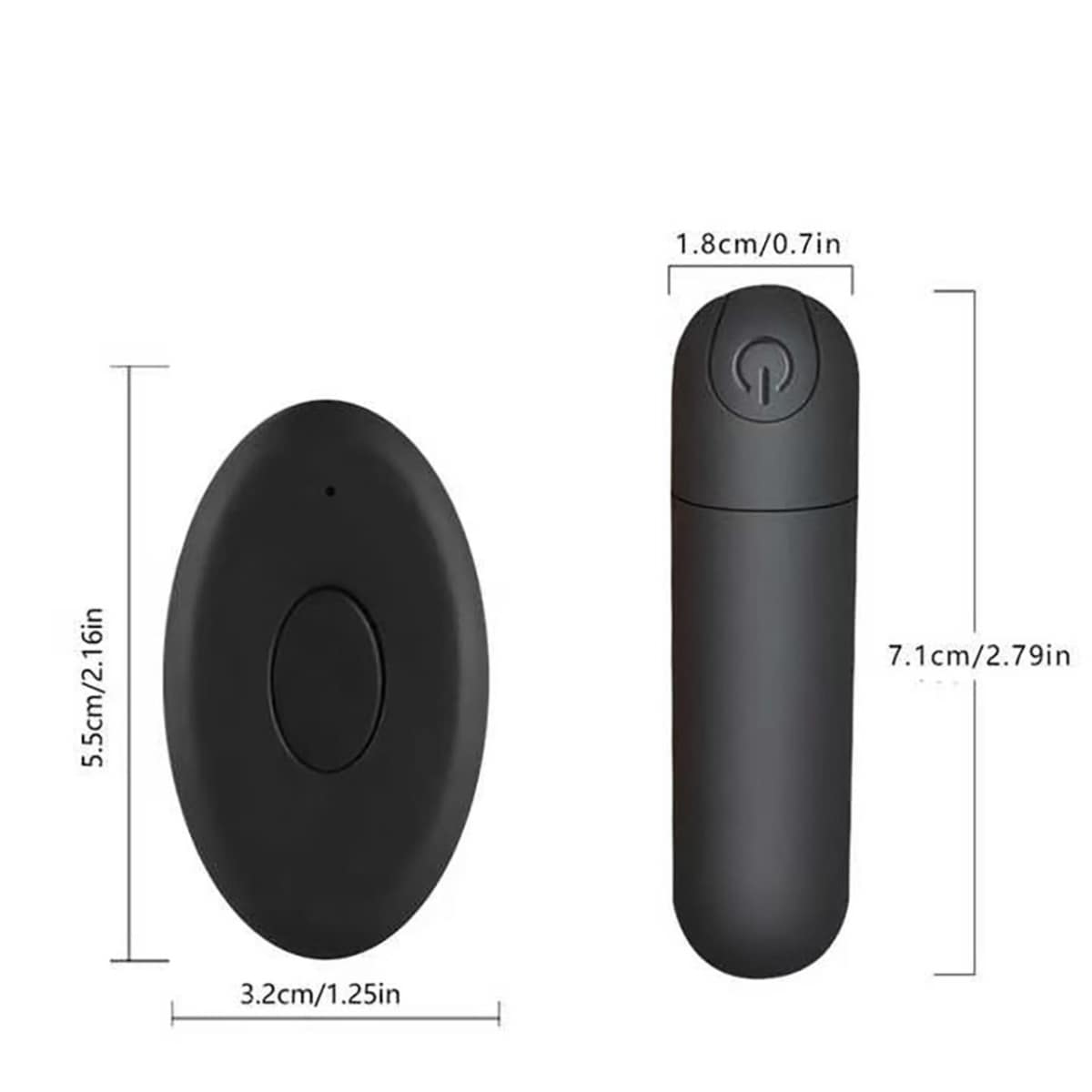 Black Wireless Panty Vibrator