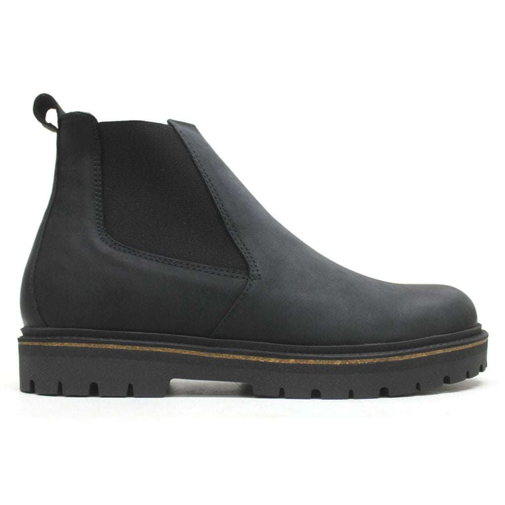 Birkenstock Stalon Nubuck Leather Black