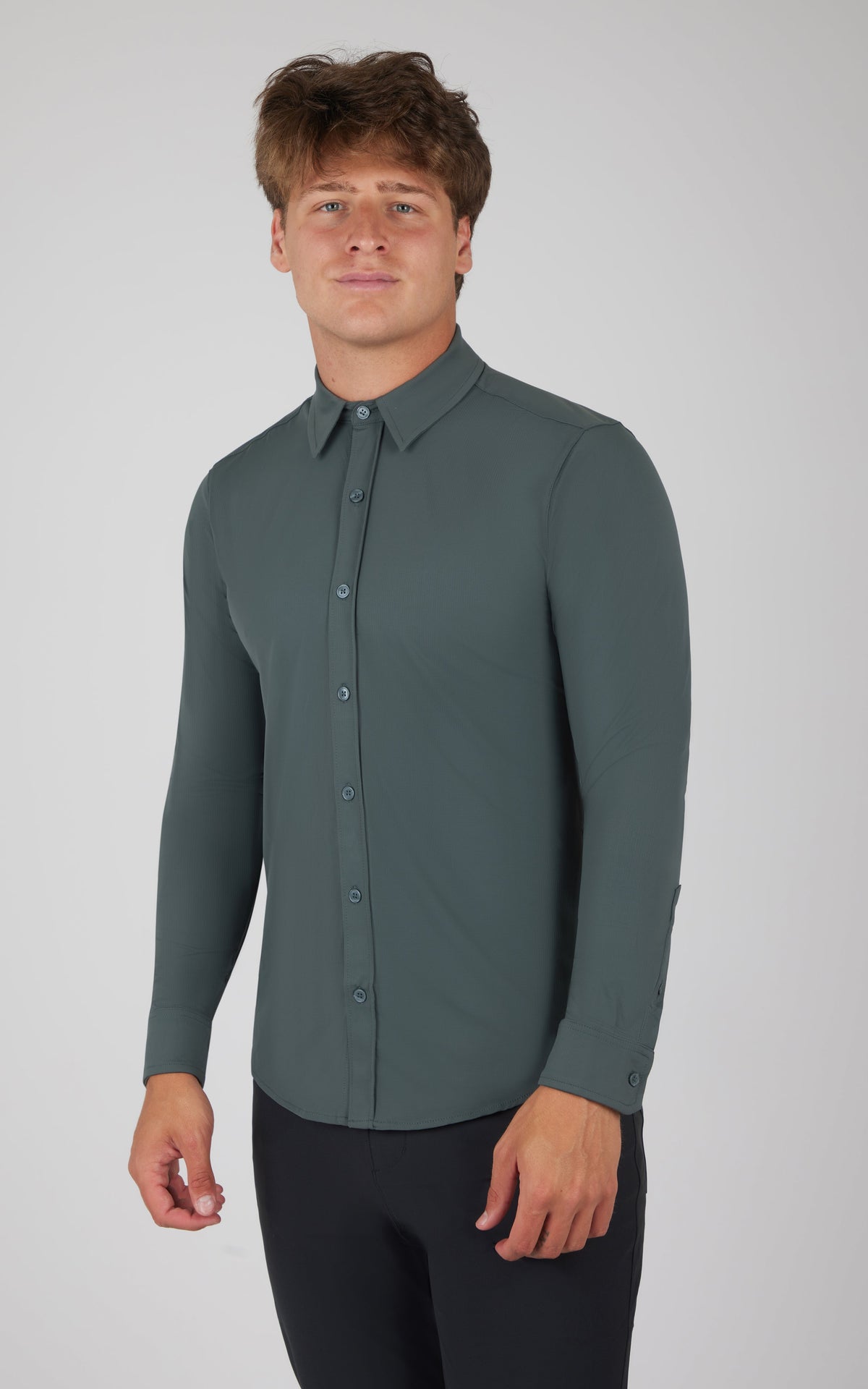 90 Degree by Reflex Men's Ultimate Button Down Performance Shirt