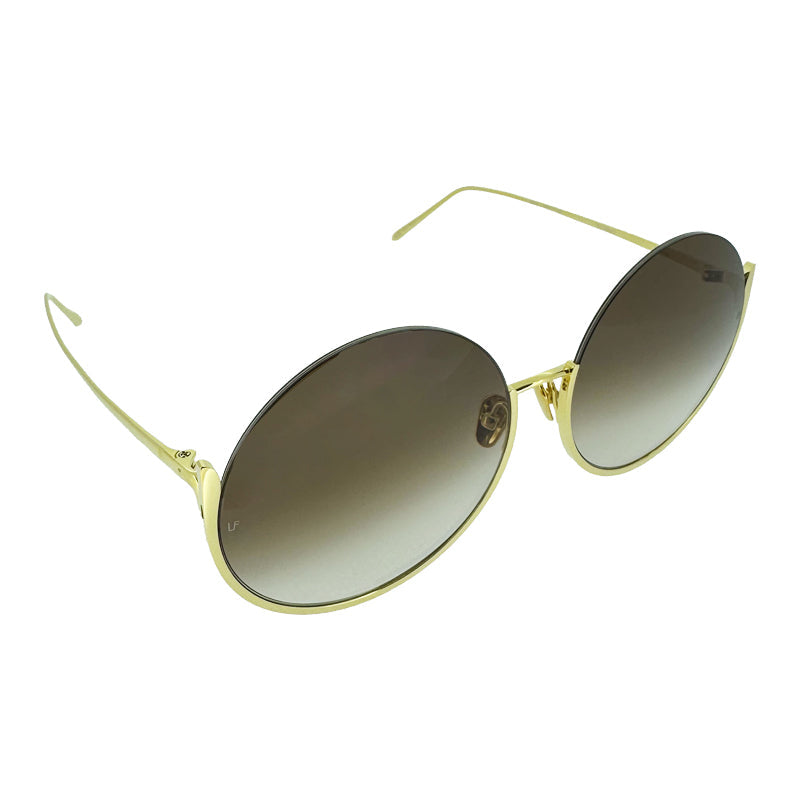 Linda Farrow Olivia Round Women's Sunglasses 6276/LFL1006C1SUN