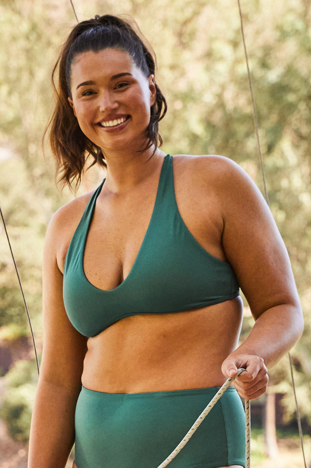 Jolyn Surf Doris Bikini Top - Zucchini