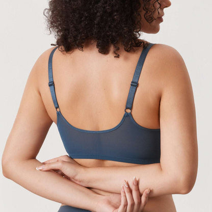 Front Closure Lace Underwire Plunge Bra