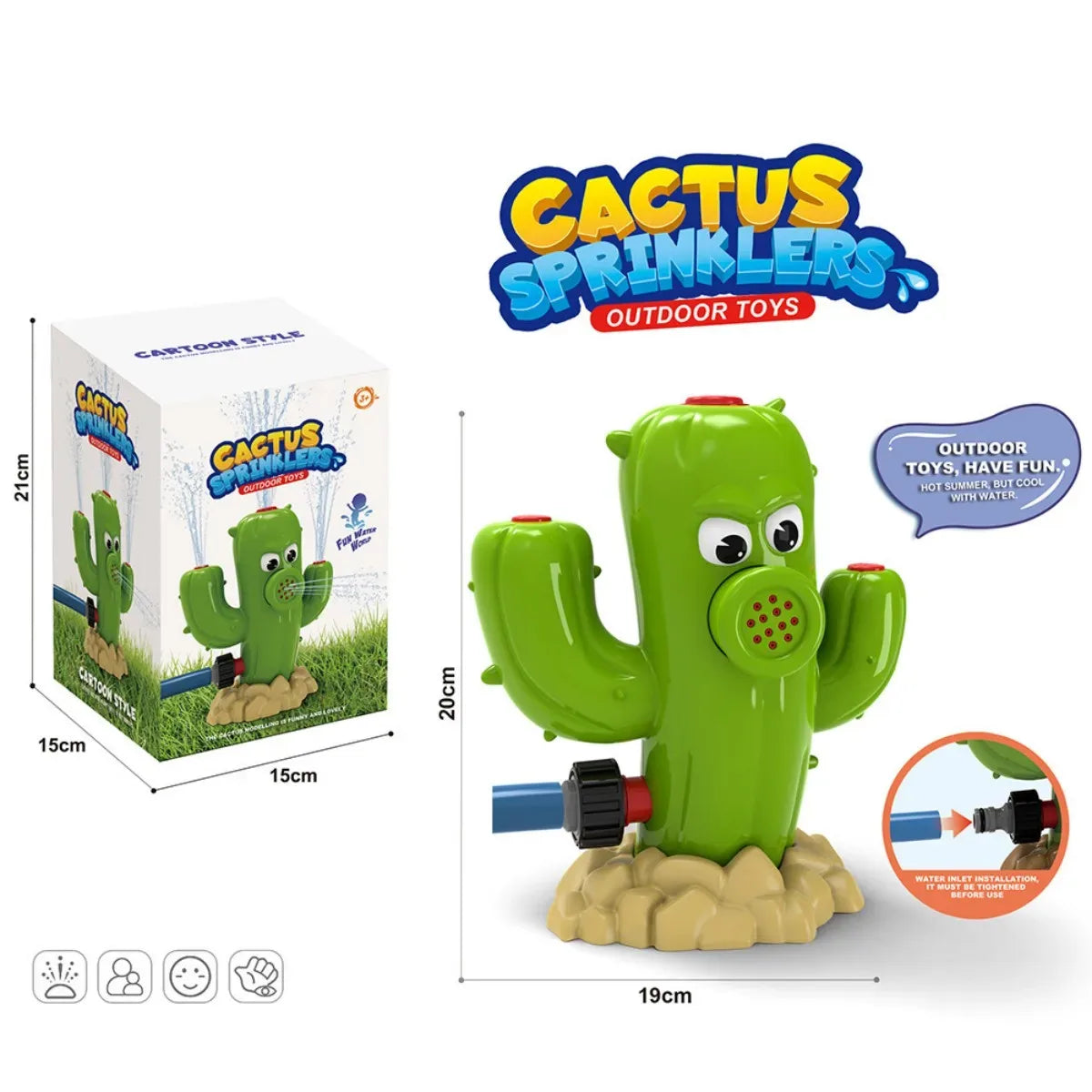 Cute Cartoon Outdoor Sprinkler Toy