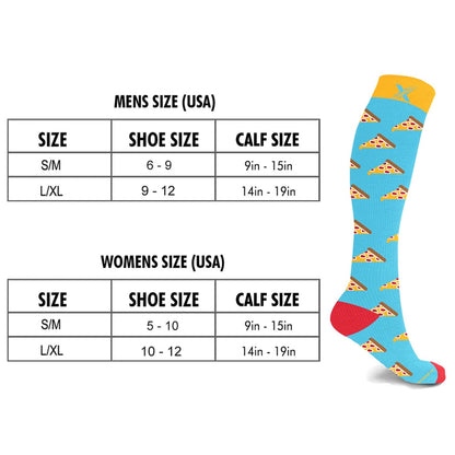 Extreme Fit 3-Pairs Unisex Fun and Expressive Compression Socks