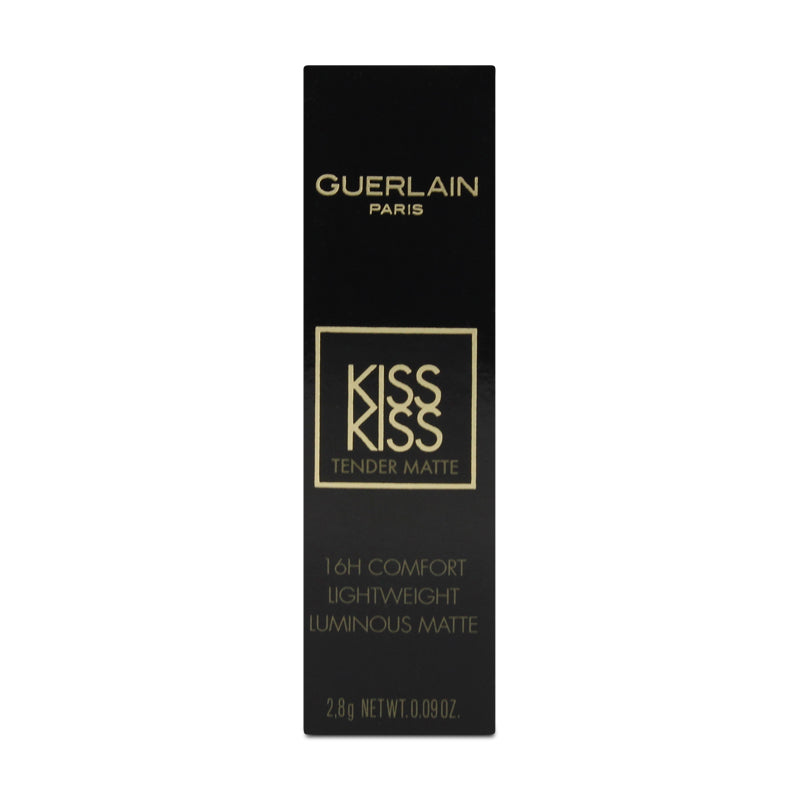 Guerlain Kiss Kiss Tender Matte 775 Kiss Rouge Red Lipstick