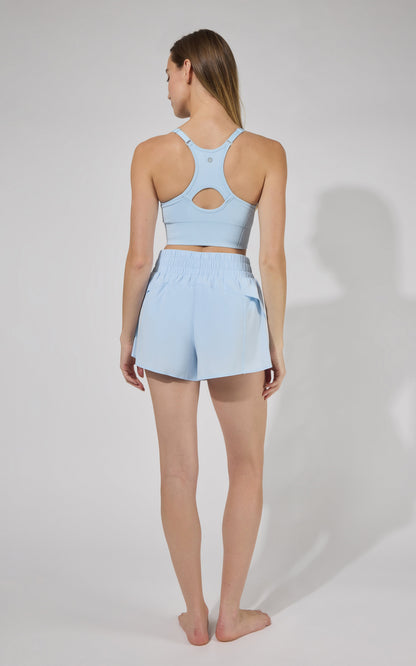 90 Degree by Reflex Seamless Rib Verta Bra & Lightstreme Running Short