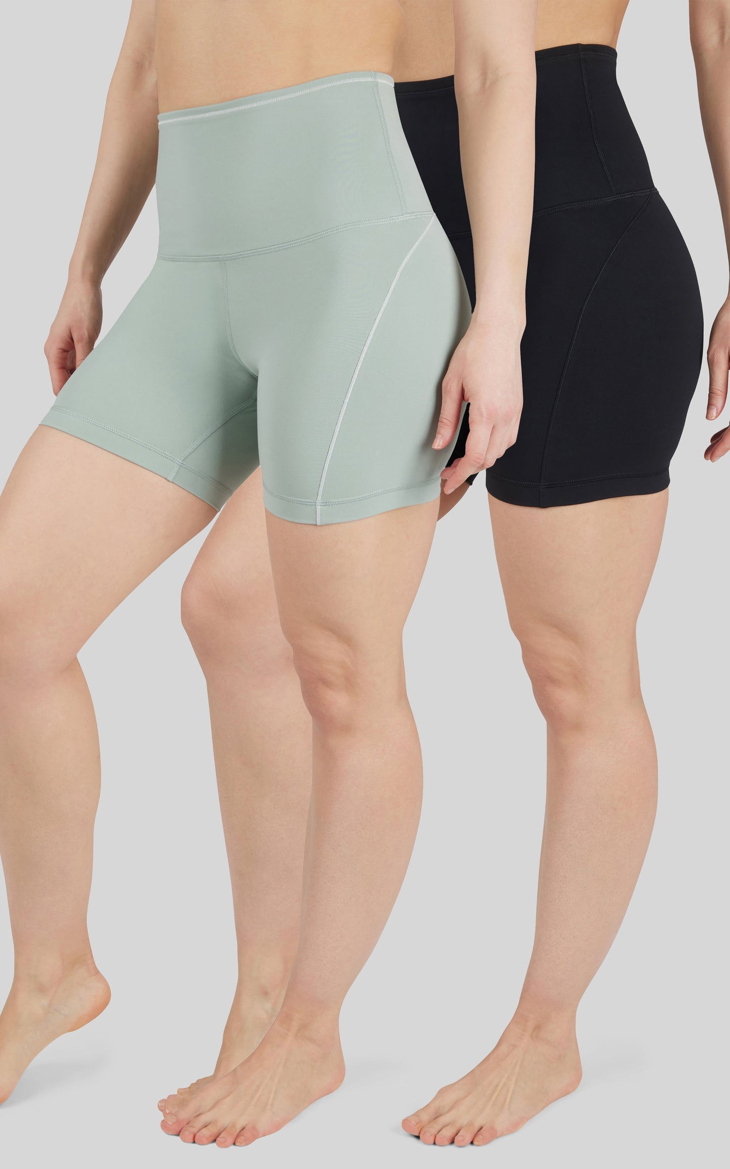 90 Degree by Reflex 2 PK Lux Super High Waist 5" Bike Short