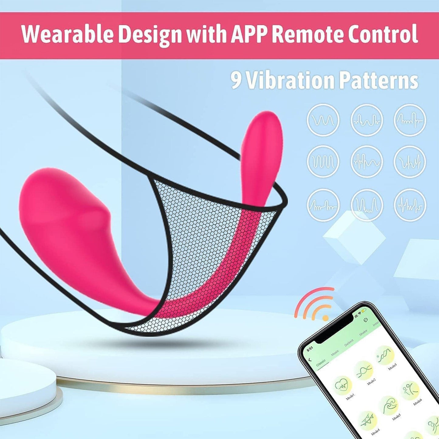 Blissed U-Shaped Massager – Powerful, Cordless & Portable Soft Silicone Personal Vibrator
