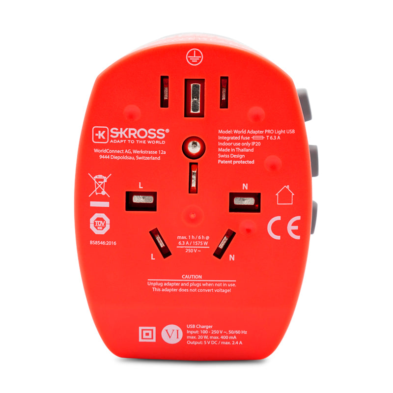 Skross Pro Light 3 x USB Adapter