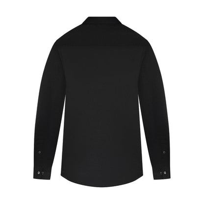 Armani Black Button Up Men's Shirt - Small