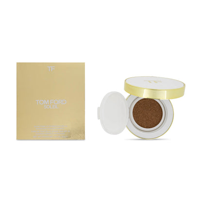 Tom Ford Soleil Glow Tone Up Foundation Hydrating Cushion Compact SPF40 9.0 Deep Bronze (Blemished Box)