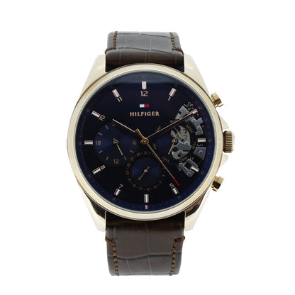 Tommy Hilfiger Men's Brown Leather Watch 1710453