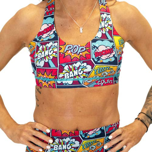 Constantly Varied Gear Butterfly Back Bra - Knockout
