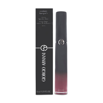 Giorgio Armani Ecstasy Lacquer Liquid Lipstick 604 Nightfall Purple