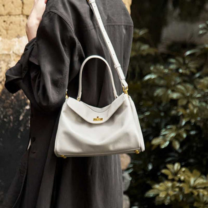Cloud Leather Satchel Bag