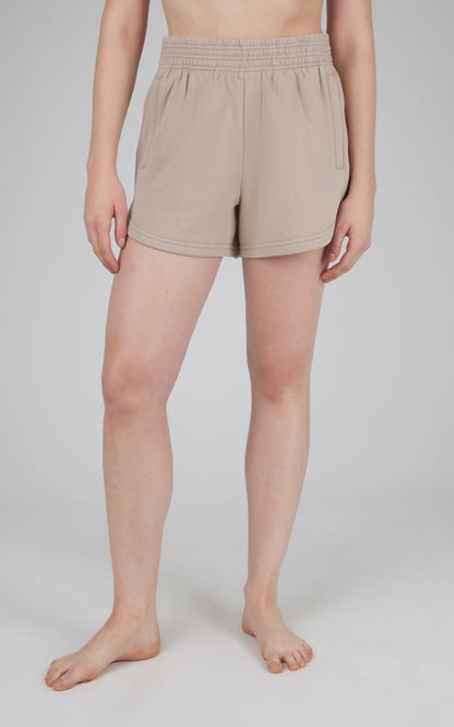 90 Degree by Reflex Washed Baby Fleece Short