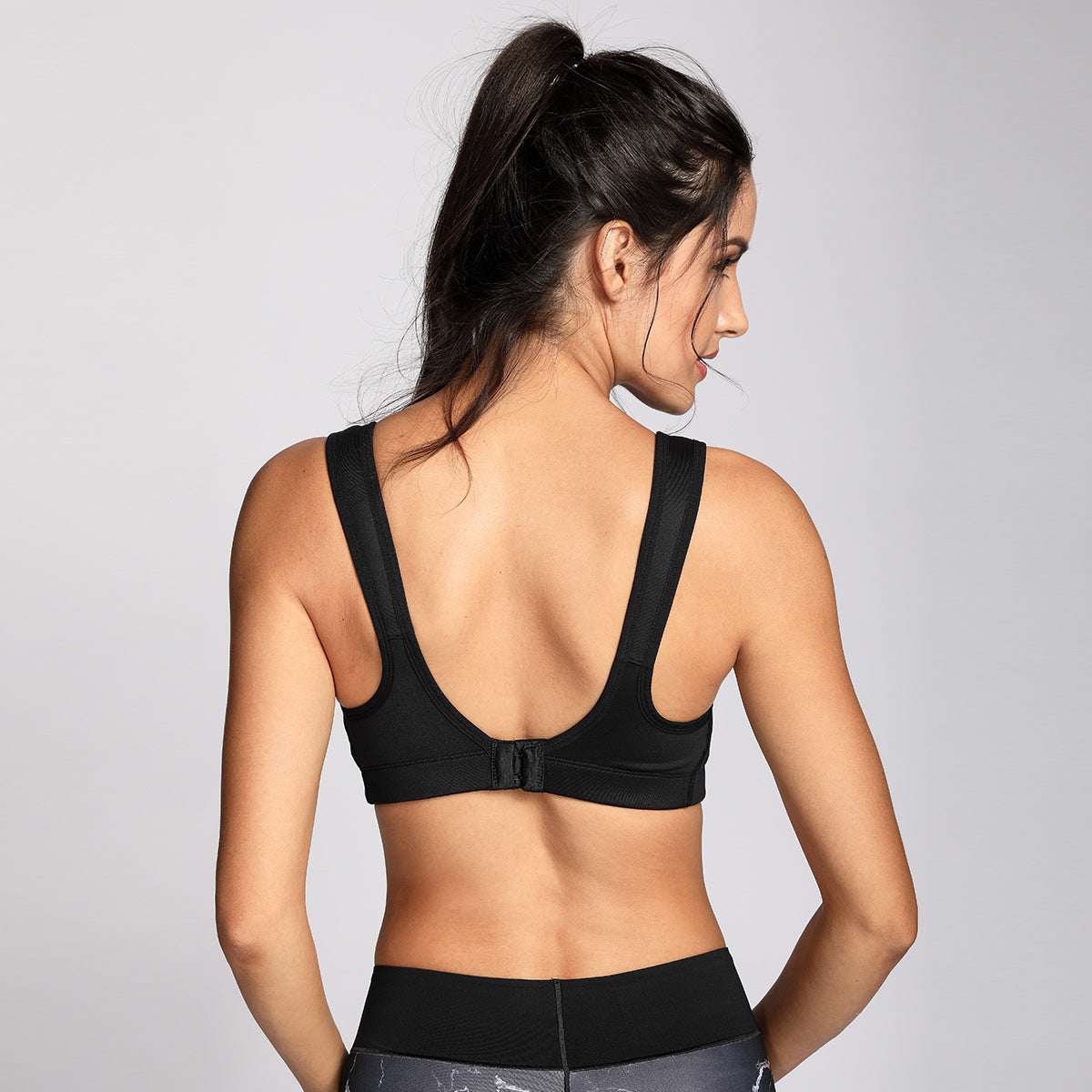 Comfortable High Impact No Bounce Workout Bra