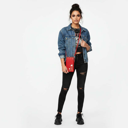 Clip Zip Crossbody Wallet