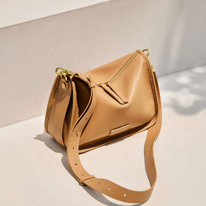 Classic Julie Leather Slouch Shoulder Bag