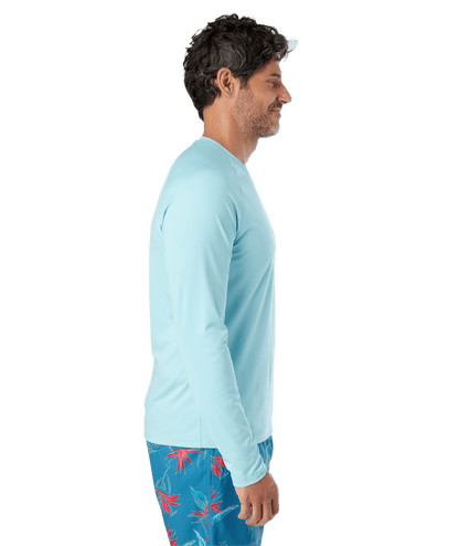 Fair Harbor Men's Anchor Rashguard - Aqua