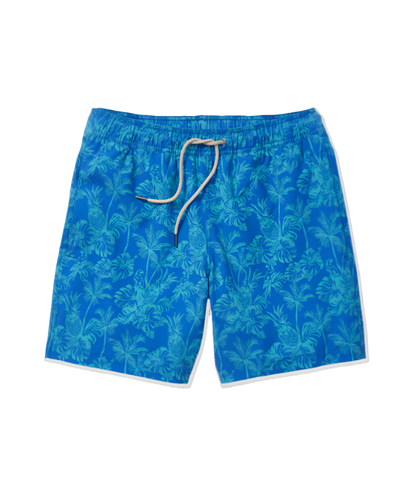 Fair Harbor Men's The Bayberry Swim Trunk Boardshorts - Tropical Cobalt
