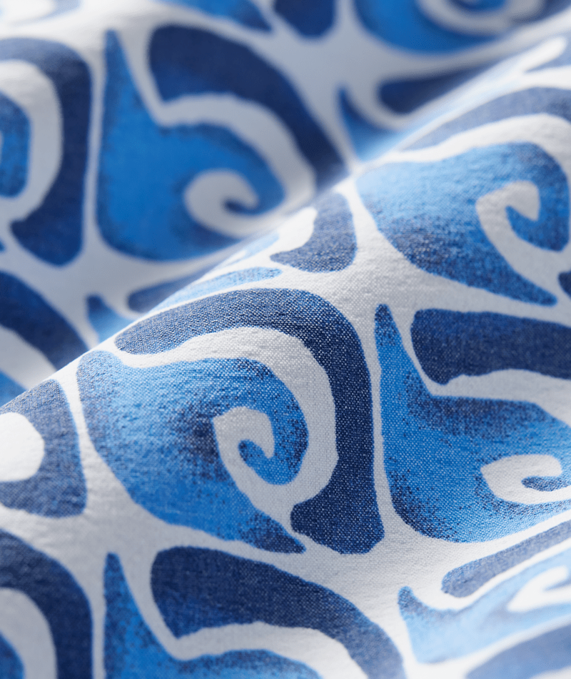 Fair Harbor The Bungalow Men's Swim Trunk Boardshort - Rolling Waves