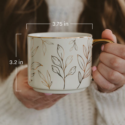 Gold Mom 14 oz Coffee Mug
