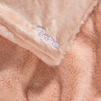Bare Home Faux Fur Blanket