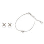 Swarovski Bracelet & Earring Set Silver By Adore Elegance