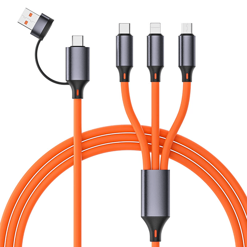 3P Experts Bold Dual 4 N 1 Charging Cable