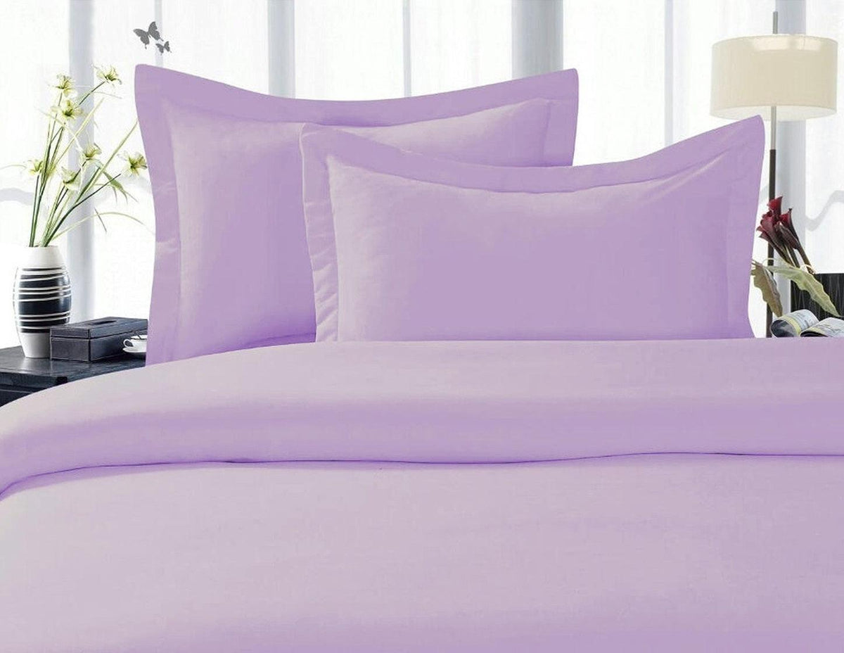 Elegant Comfort Set of 2 Pillow Shams - Luxury and Silky Soft