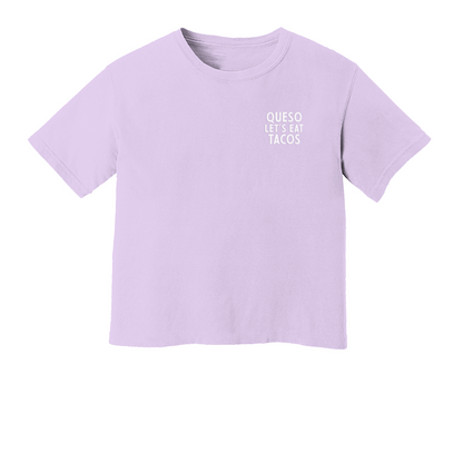 Frankie Jean Queso Let's Eat Tacos Washed Tee
