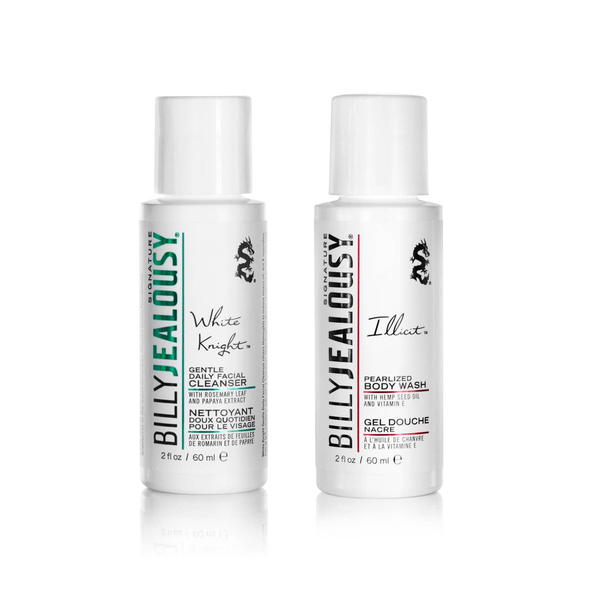 Billy Jealousy DUO White knight Face Cleanser / Illicit Body Wash