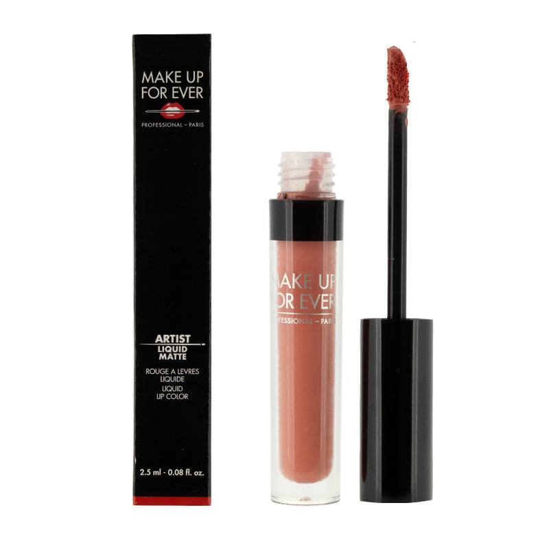 Make Up For Ever Pink Lipstick 302 Artist Liquid Matte Lip Colour