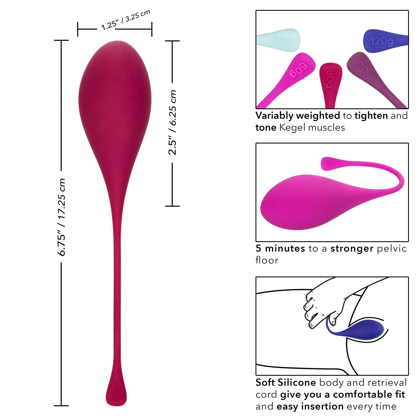 CalExotics Kegel Training 5-Piece Set