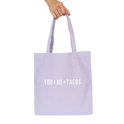 Frankie Jean You + Me + Tacos Tote Bag