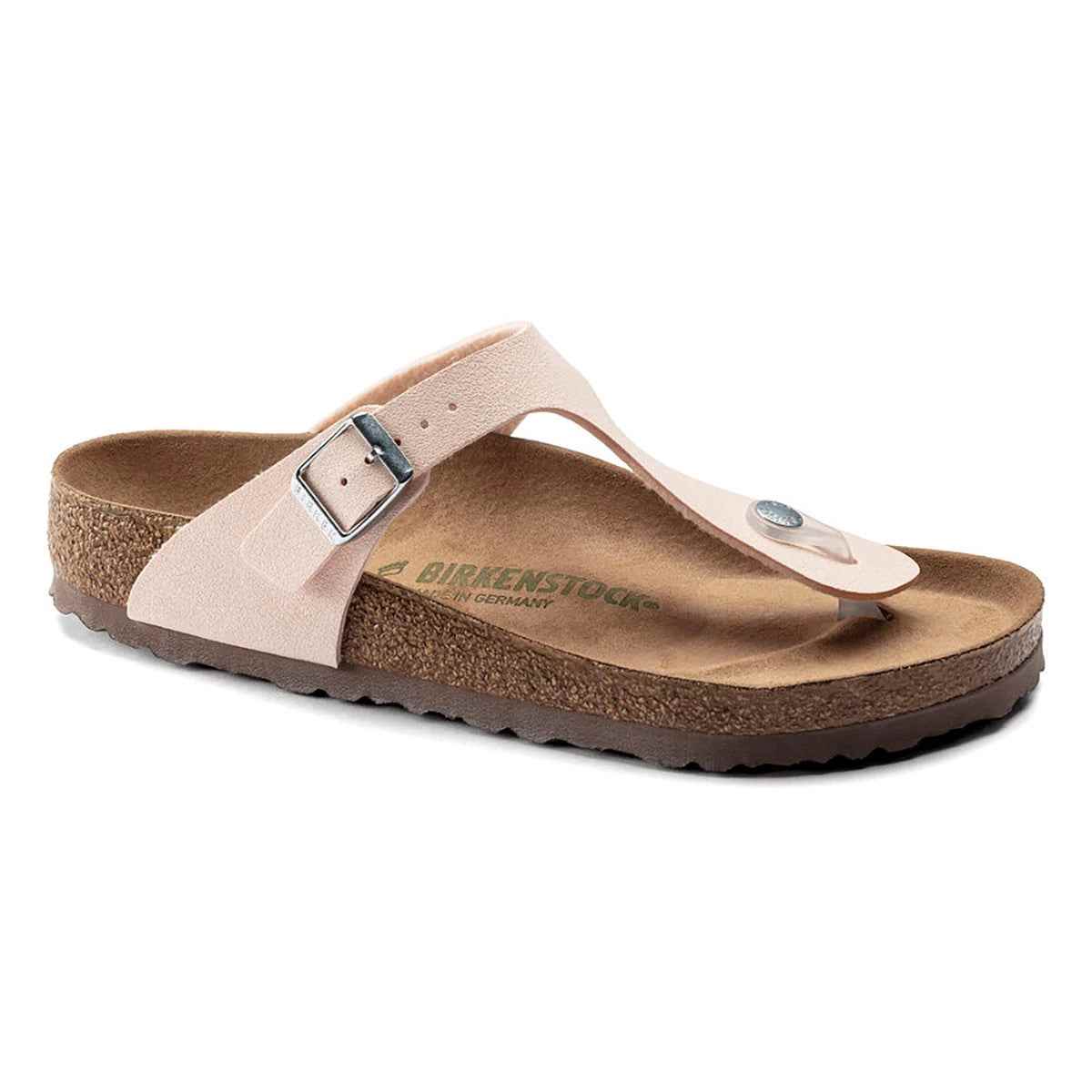 Birkenstock Gizeh Birko-Flor Vegan Brushed Light Rose Sandals