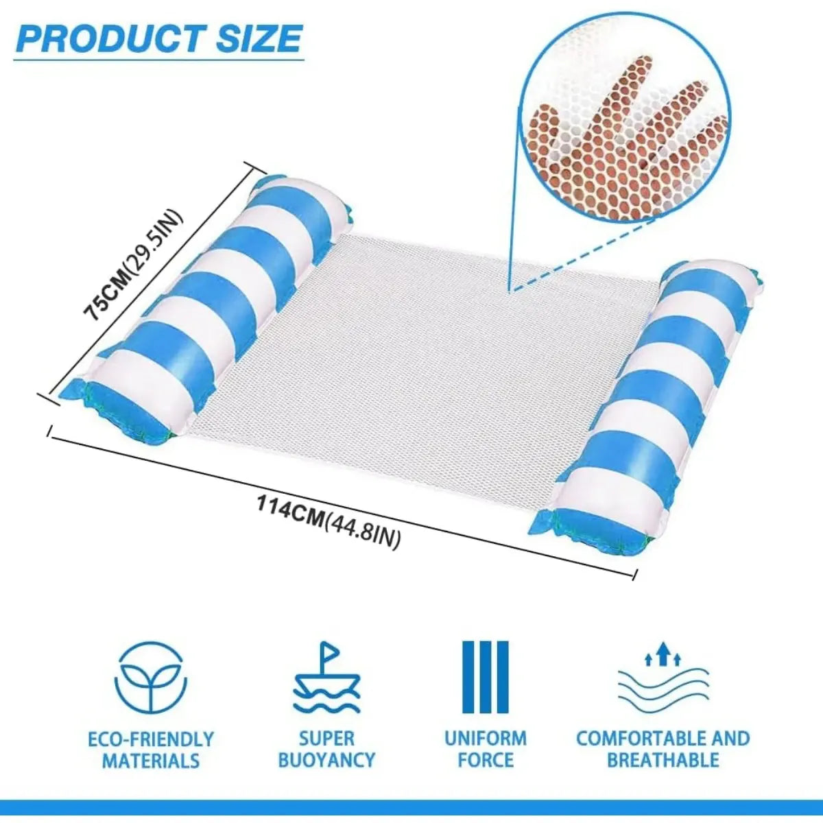 2-Pack Foldable Pool Float