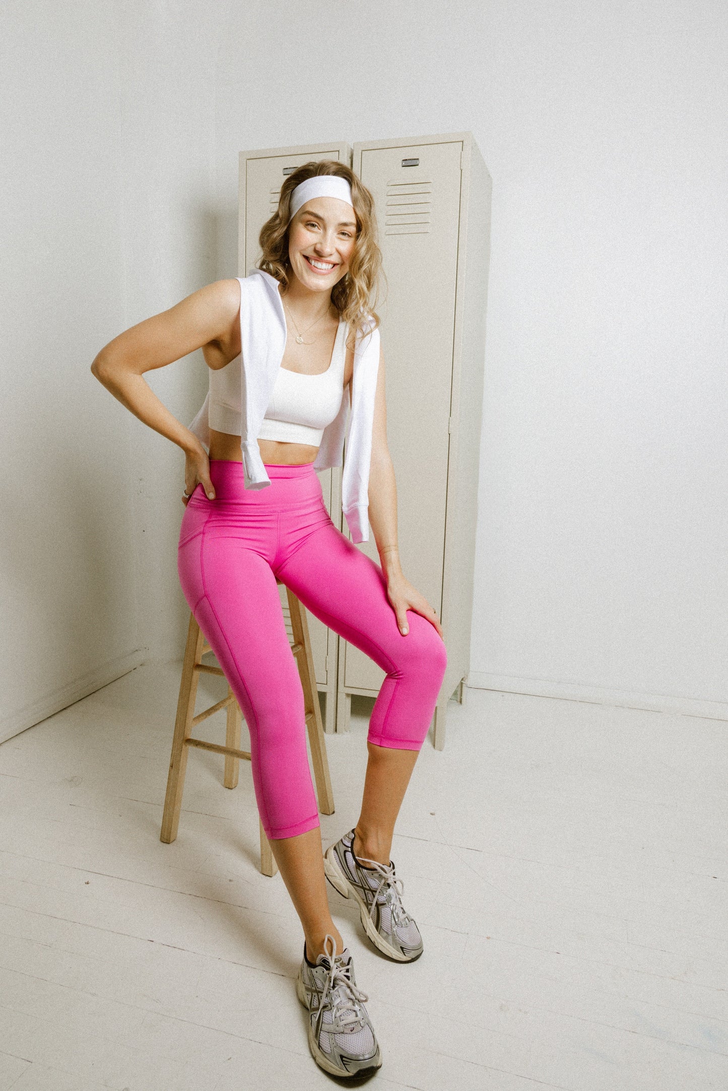 90 Degree by Reflex 2 PK Interlock Side Pocket and Everyday Capris