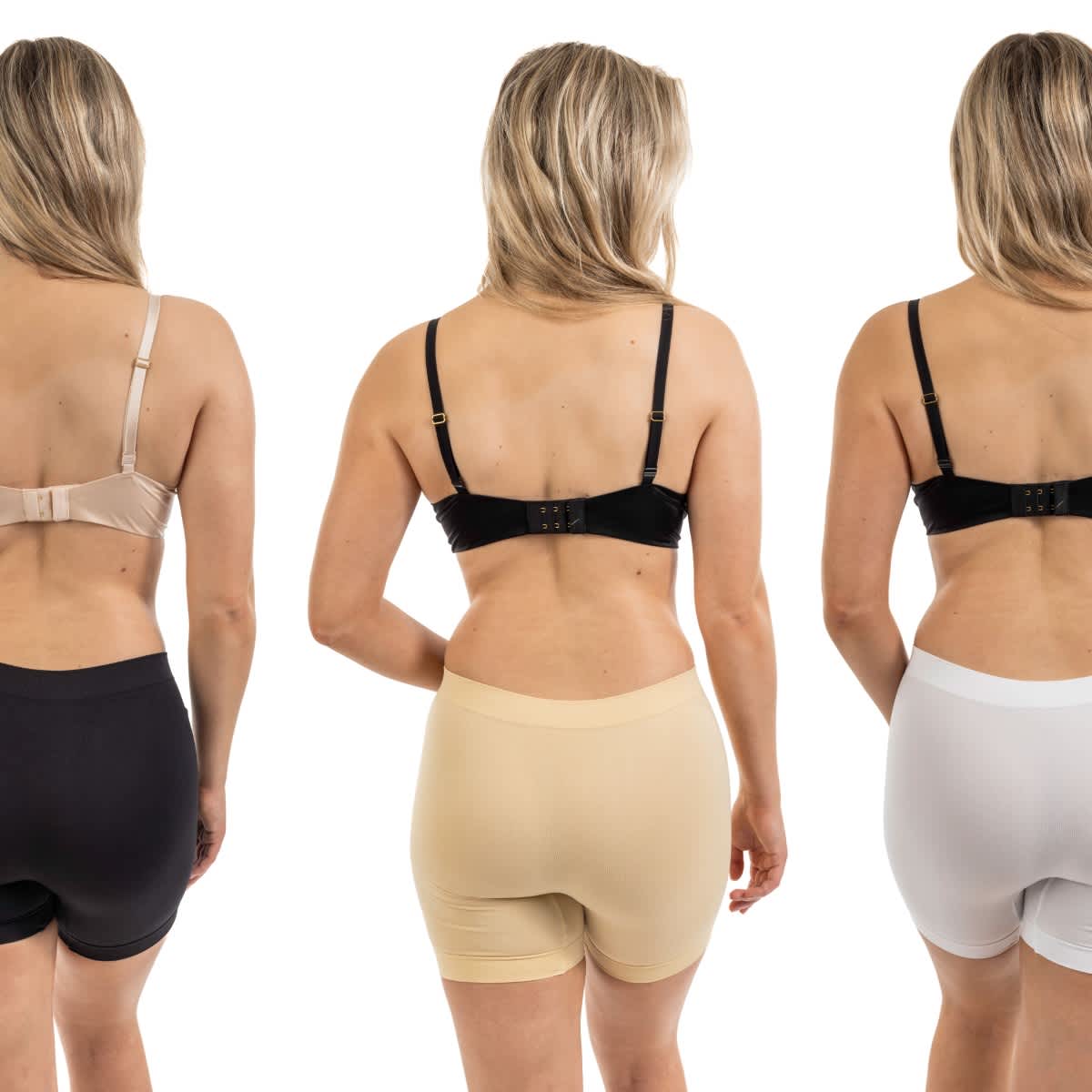 Body Beautiful Seamless Slip Short 3 Pack