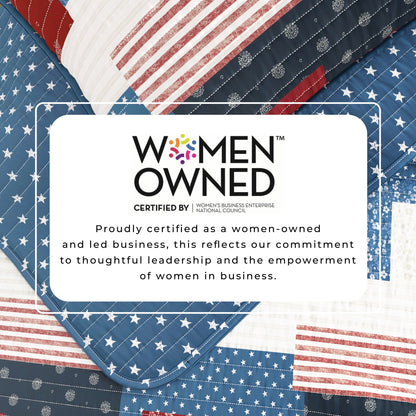 Americana Patchwork Quilt Set - Lowel Collection