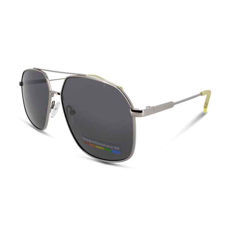 Polaroid Ruthenium Hexagonal Sunglasses PLD 6173 6LBM9 *EX DISPLAY*