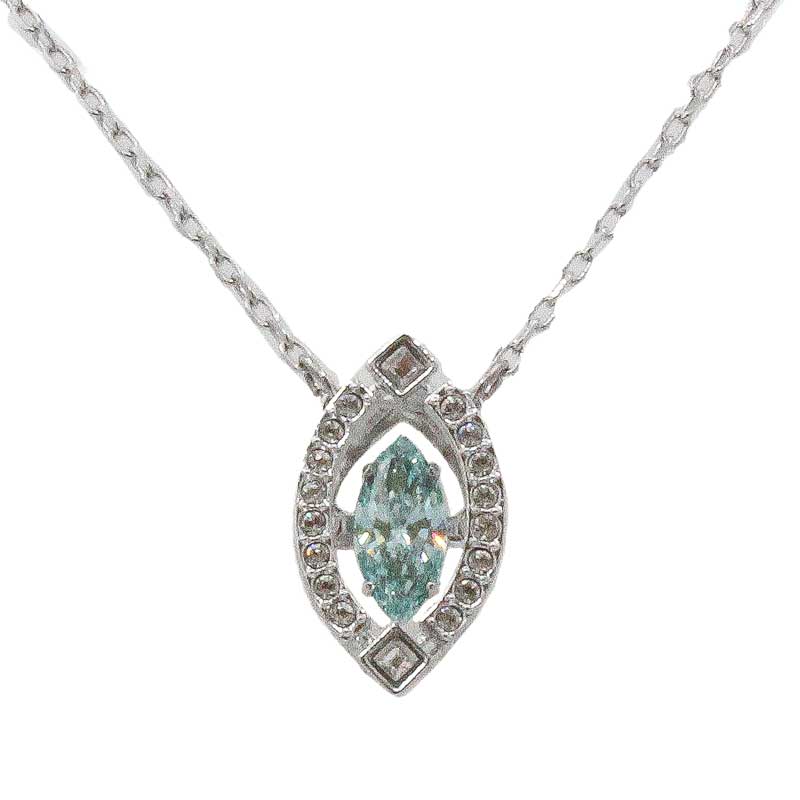 Swarovski Sparkling Dance Collection Silver Crystal Glass Necklace