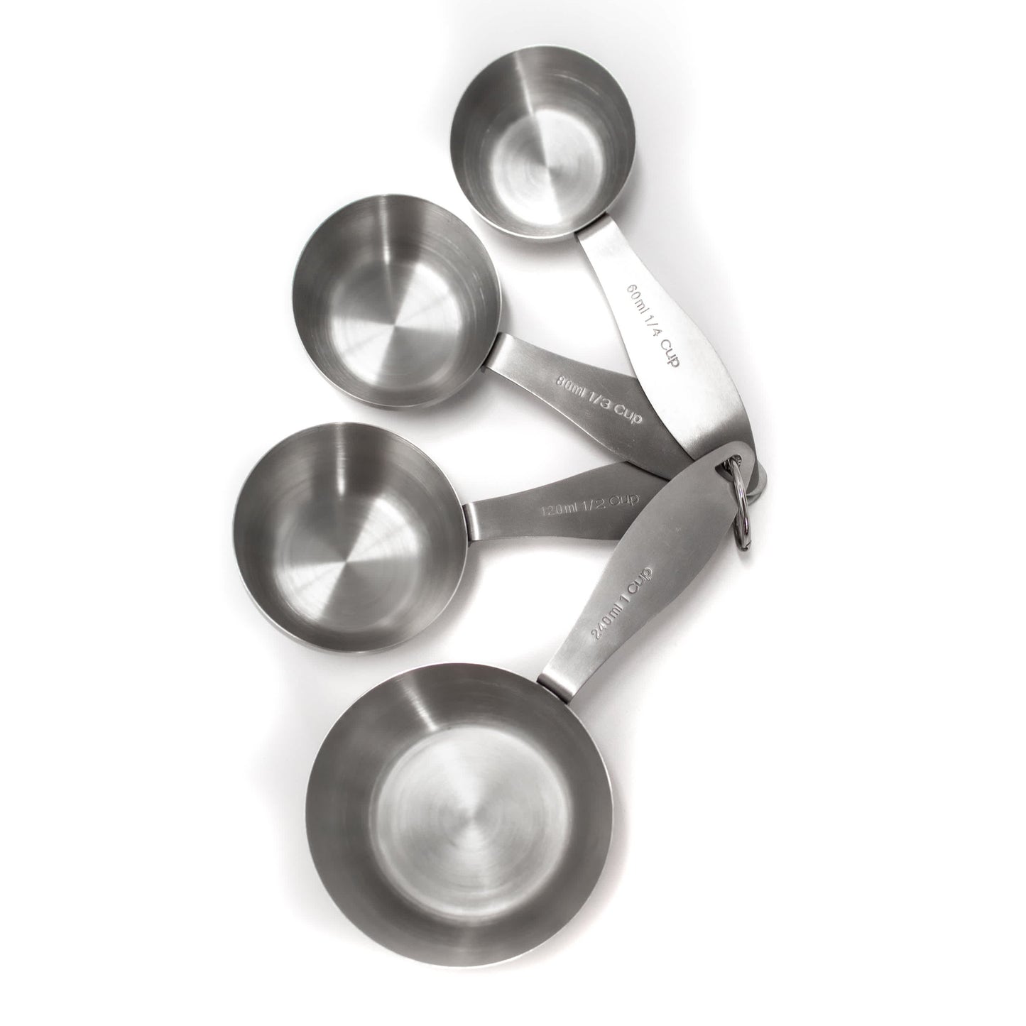 BergHOFF Stainless Steel 4pc Measuring Cup Set