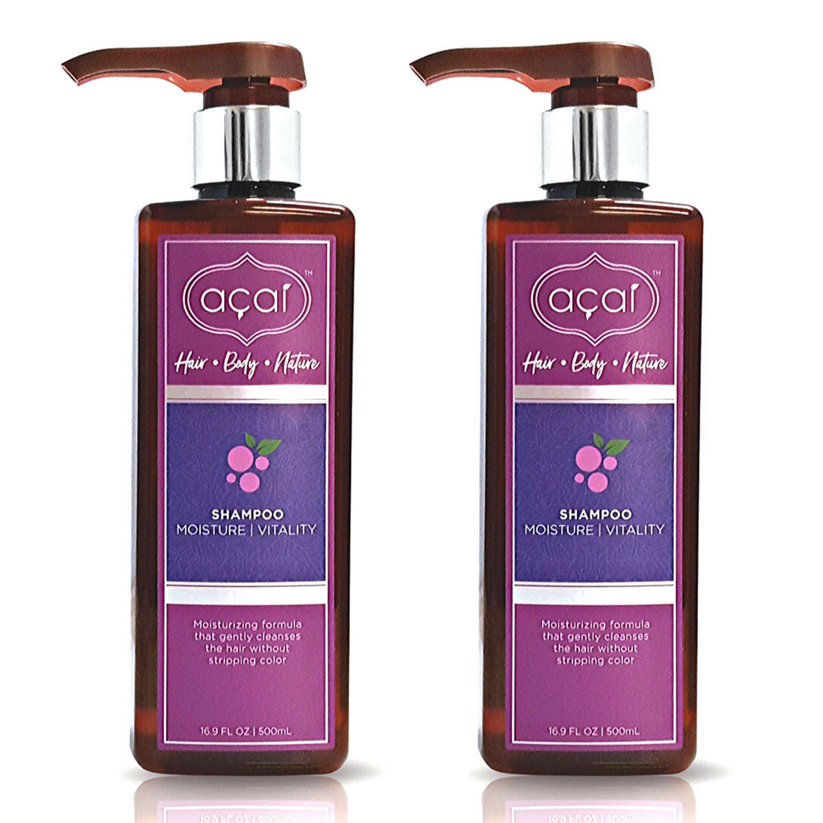 Acai Moisture & Vitality Shampoo - 2-Pack