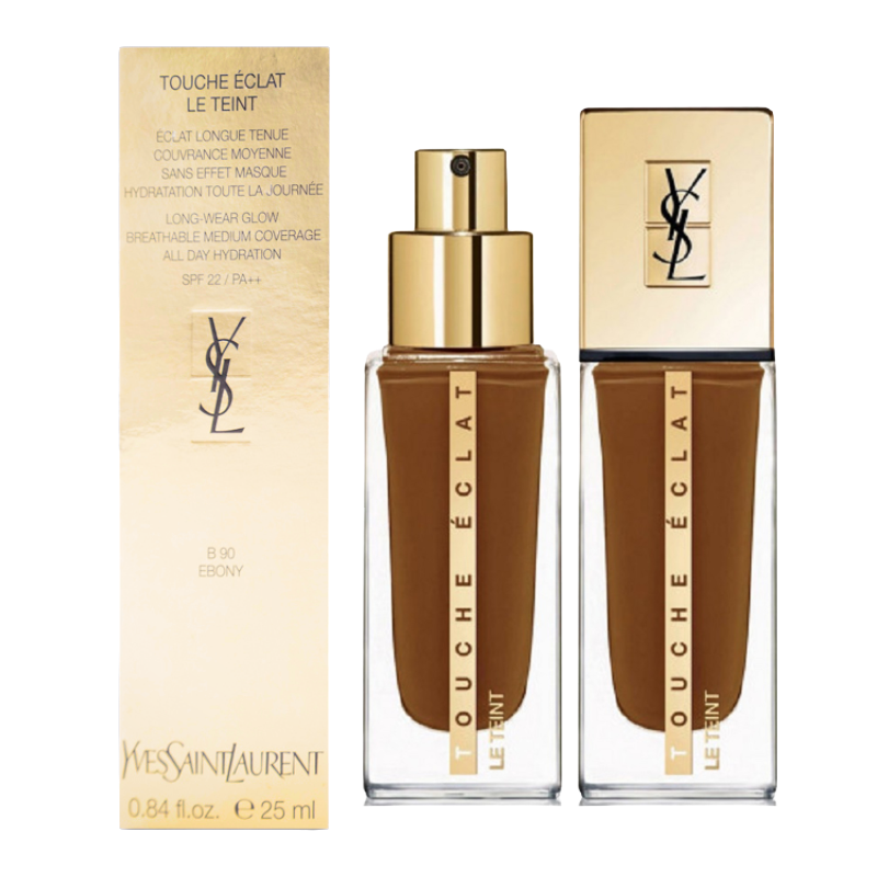 Yves Saint Laurent Touche Eclat Le Teint Foundation B 90 Ebony