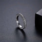 Cubic Zirconia & Silvertone Band